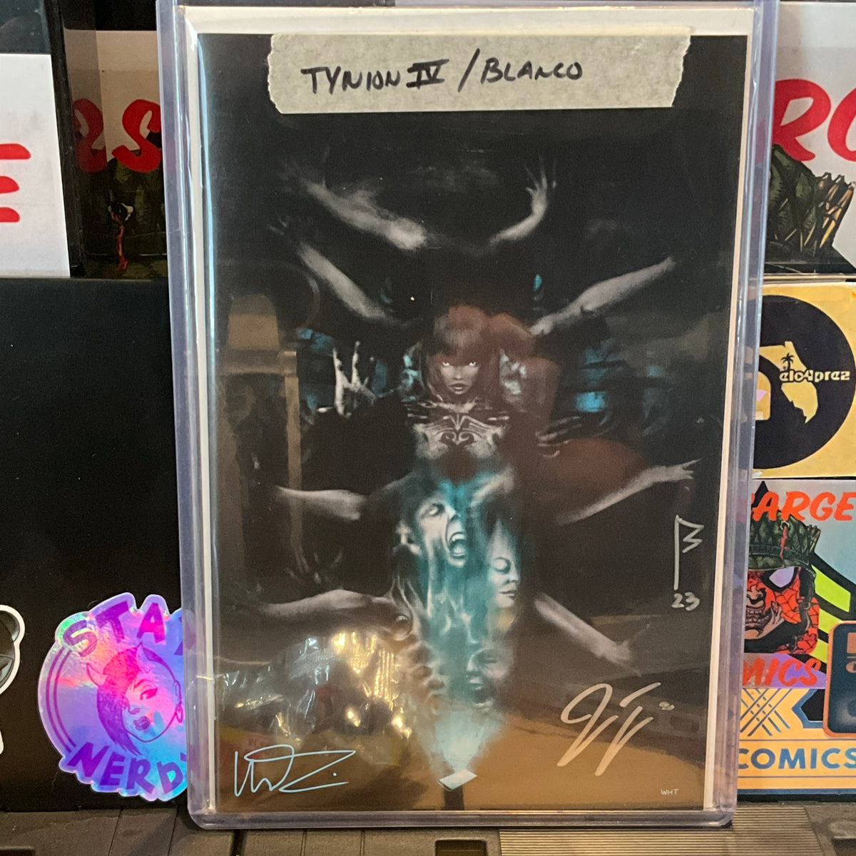 W0rldtr33 #1 Signed By: Willian Tolliver, James Tyrion IV,Fernando Blanco.