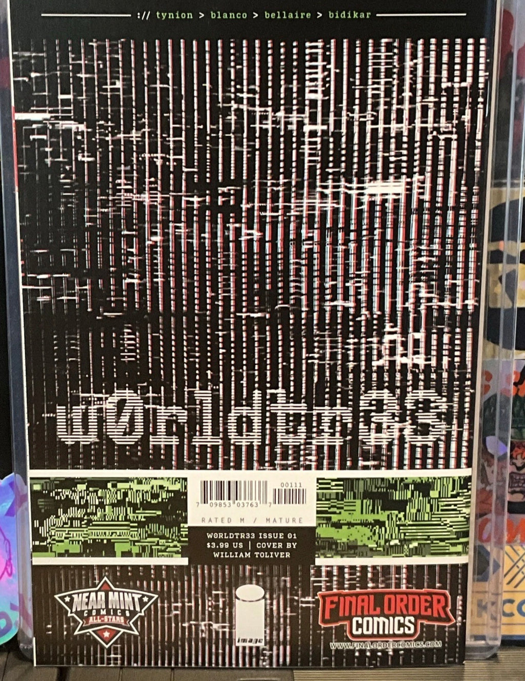 W0rldtr33 #1 Signed By: Willian Tolliver, James Tyrion IV,Fernando Blanco.