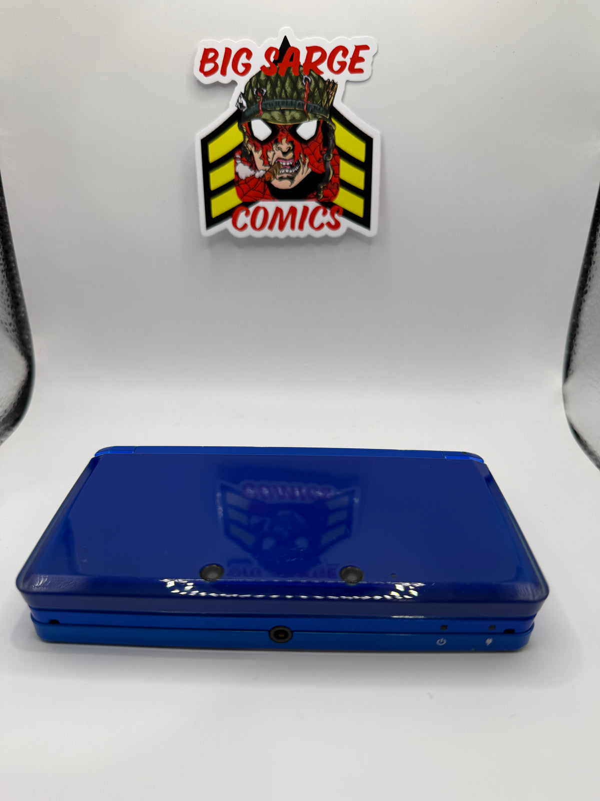 Nintendo 3DS Region free Console -Cobalt Blue-Complete In The Box 32gb Card