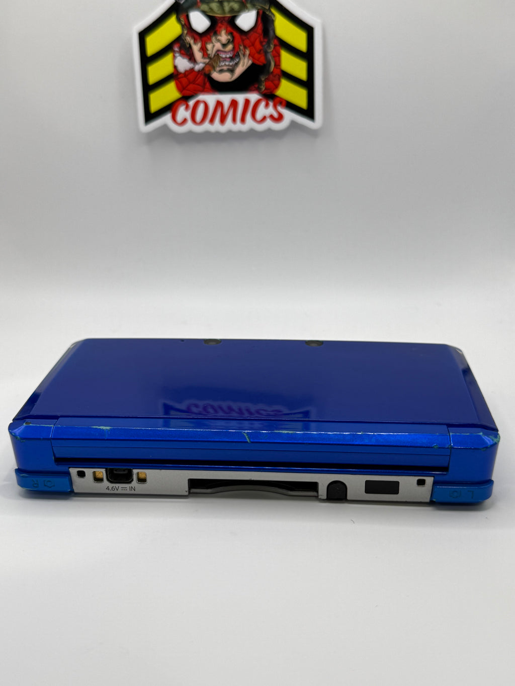 Nintendo 3DS Region free Console -Cobalt Blue-Complete In The Box 32gb Card