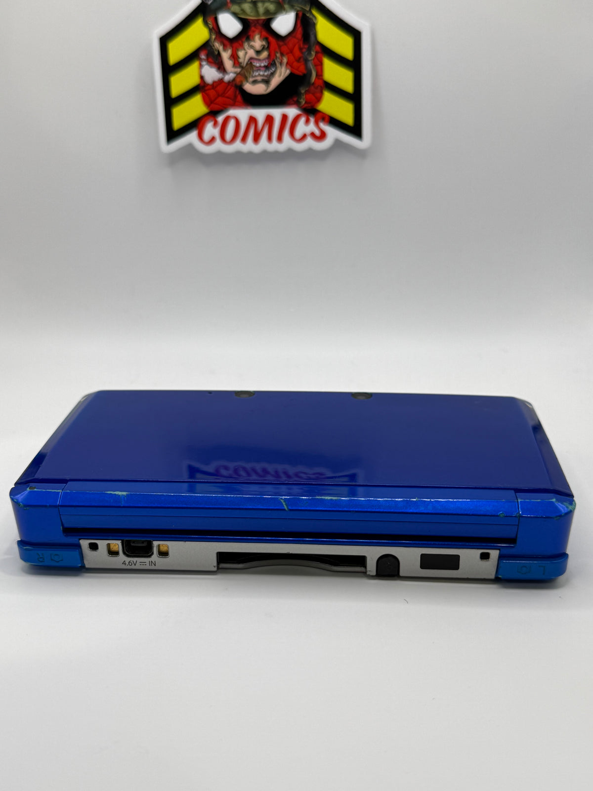 Nintendo 3DS Region free Console -Cobalt Blue-Complete In The Box 32gb Card