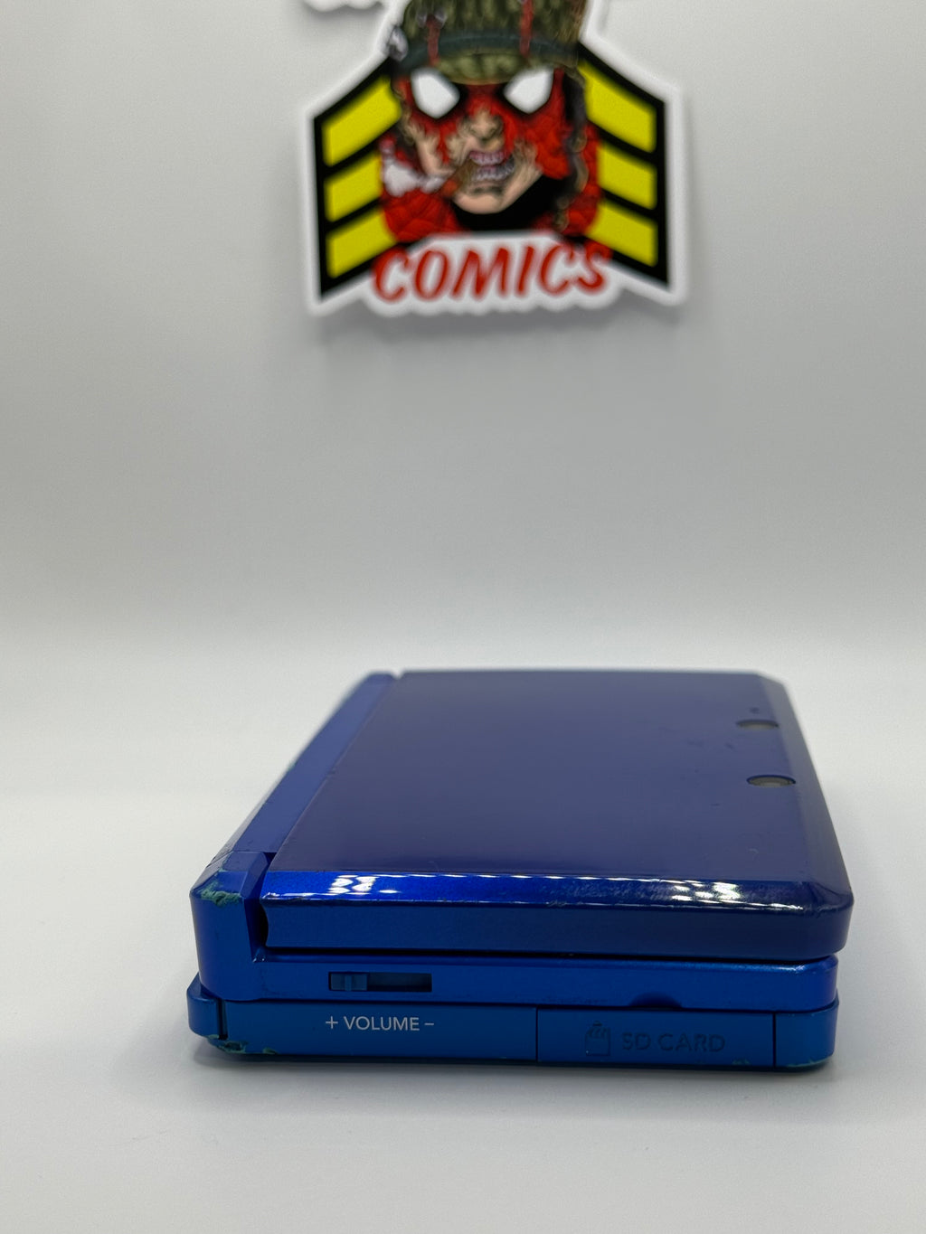 Nintendo 3DS Region free Console -Cobalt Blue-Complete In The Box 32gb Card