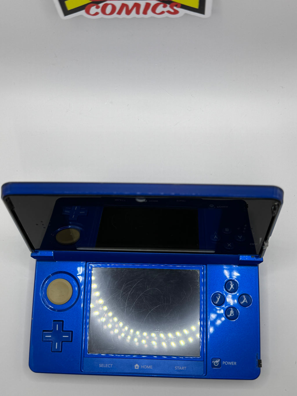 Nintendo 3DS Region free Console -Cobalt Blue-Complete In The Box 32gb Card