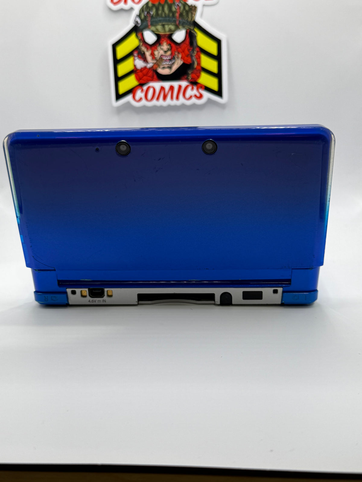 Nintendo 3DS Region free Console -Cobalt Blue-Complete In The Box 32gb Card