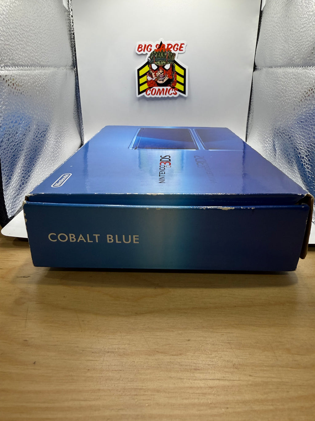 Nintendo 3DS Region free Console -Cobalt Blue-Complete In The Box 32gb Card