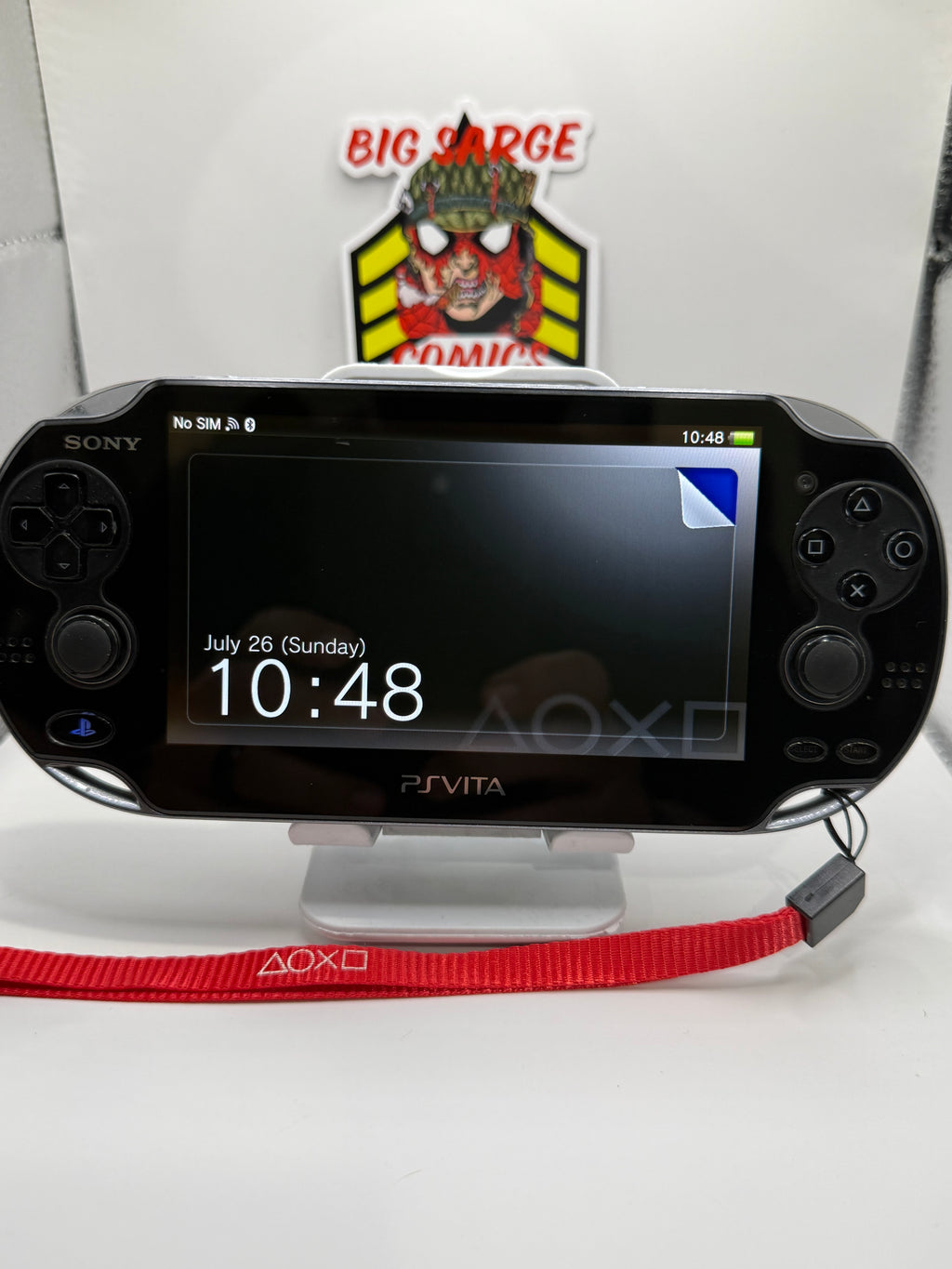 Sony Vita PCH-1100 OLED Black 3G/Wi-Fi (CIB) Complete in Box + 8GB Memory Card
