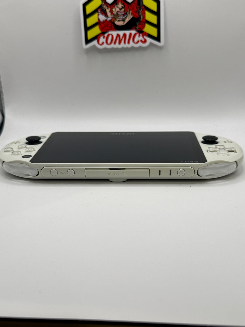 Alpine White Sony PS Vita PCH-2000 128GB micro sd card. Region Free Handheld Console