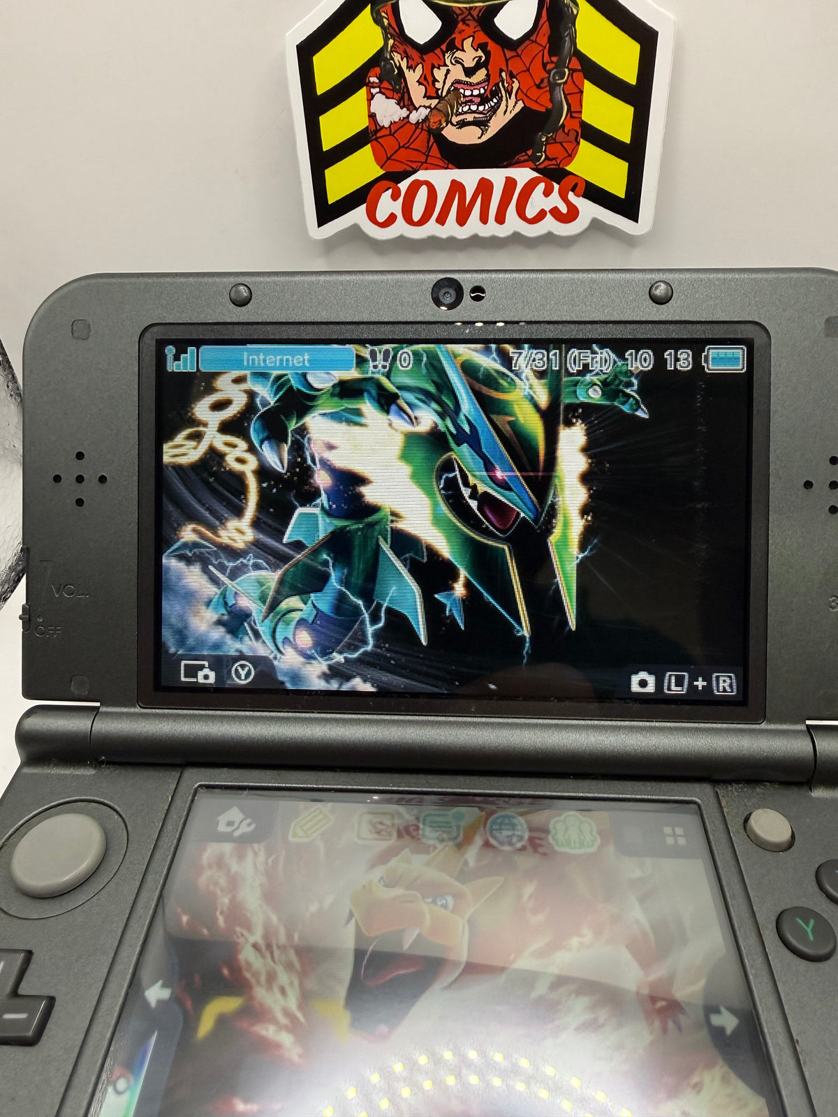 Nintendo NEW 3DS LL Metallic Black Console Japan Region-Free CIB 128GB SD + Case