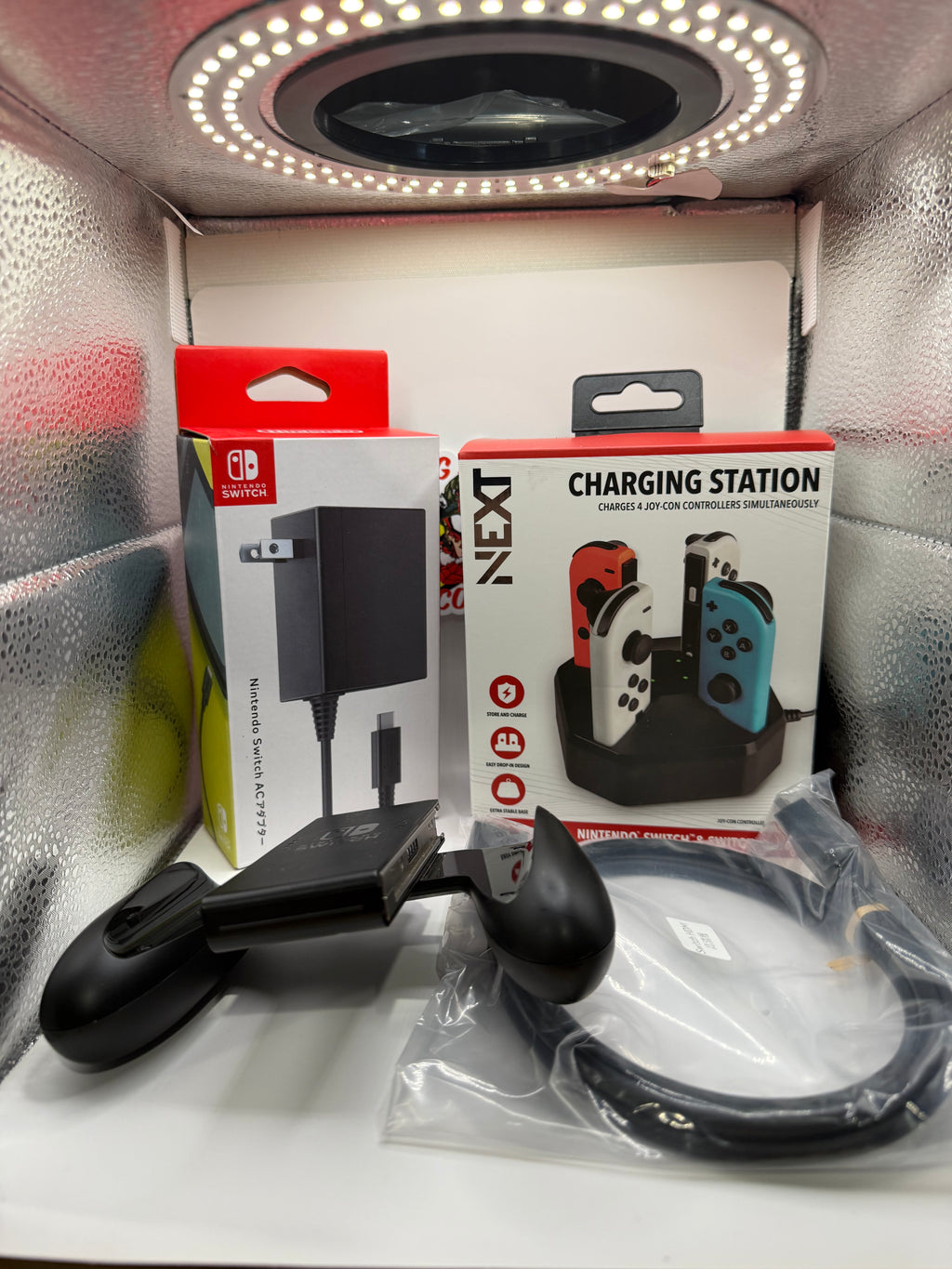 White Nintendo Switch OLED Bundle