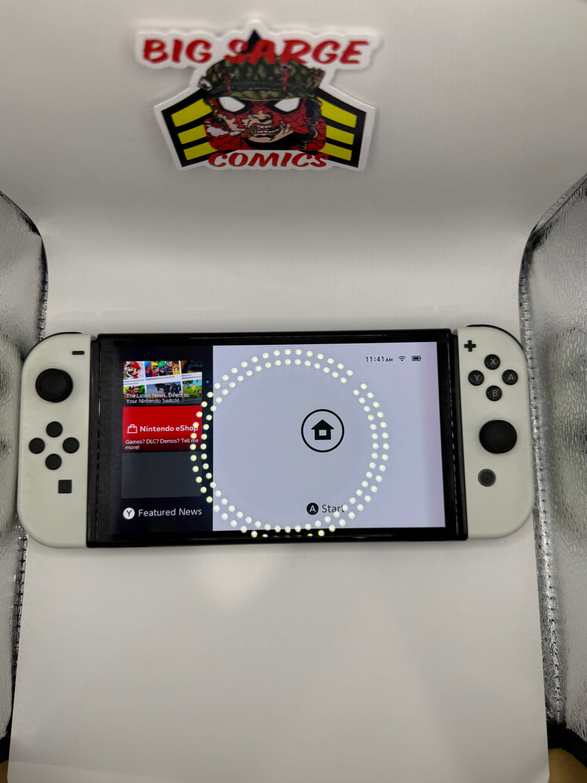White Nintendo Switch OLED Bundle