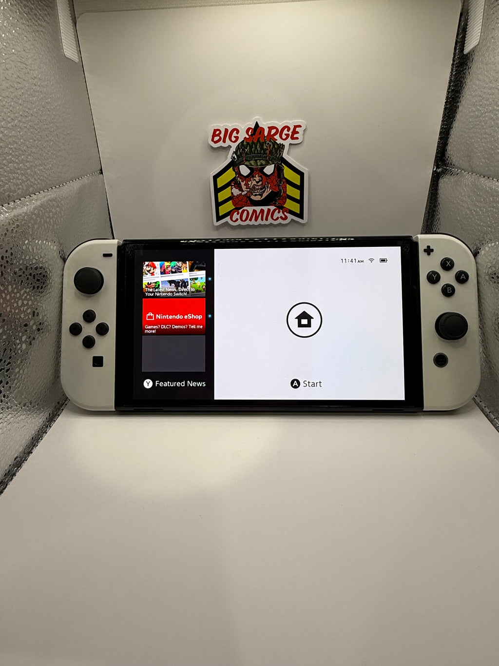 White Nintendo Switch OLED Bundle