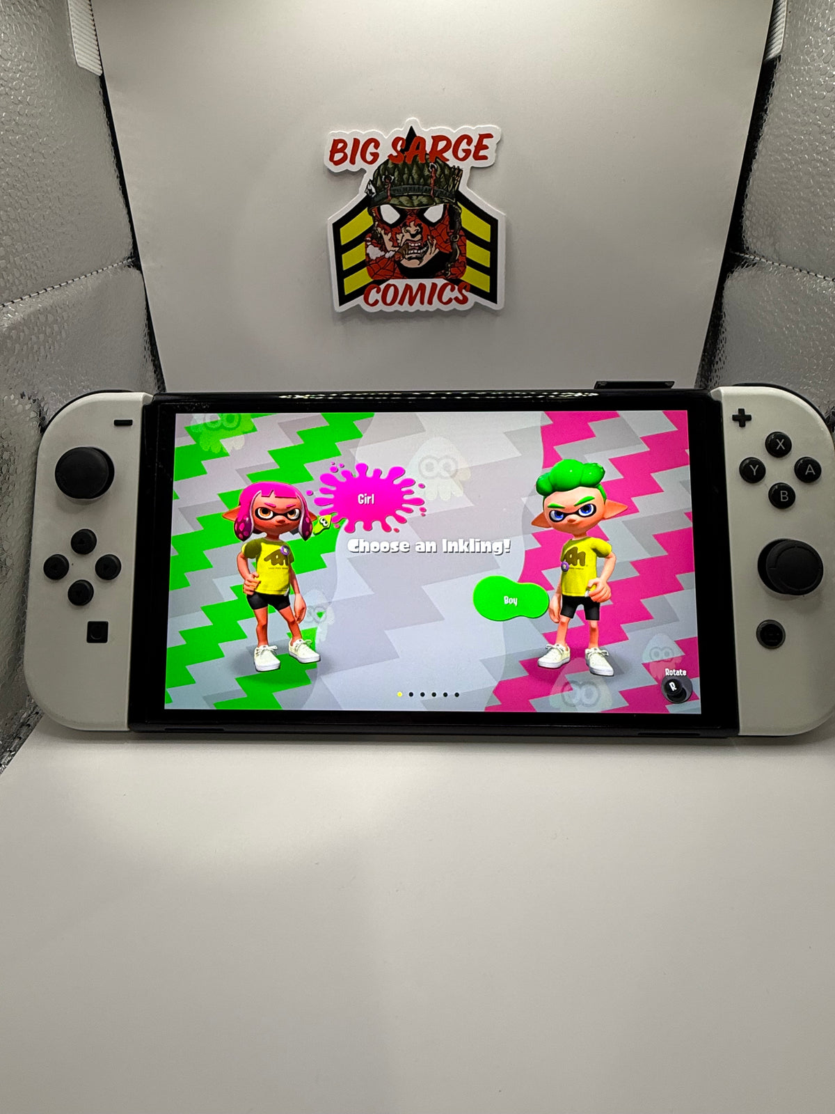 White Nintendo Switch OLED Bundle