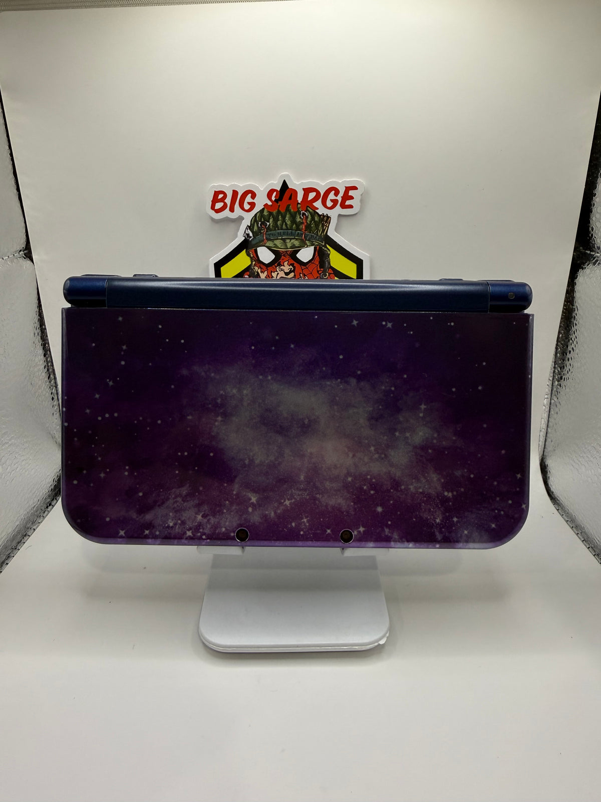 Nintendo New 3DS LL Galaxy Style — Dual IPS Screens | Region Free | 128GB