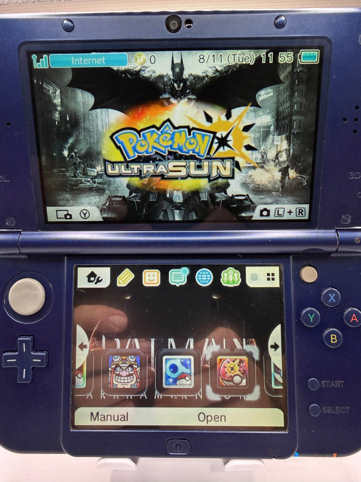 Nintendo New 3DS LL Galaxy Style — Dual IPS Screens | Region Free | 128GB