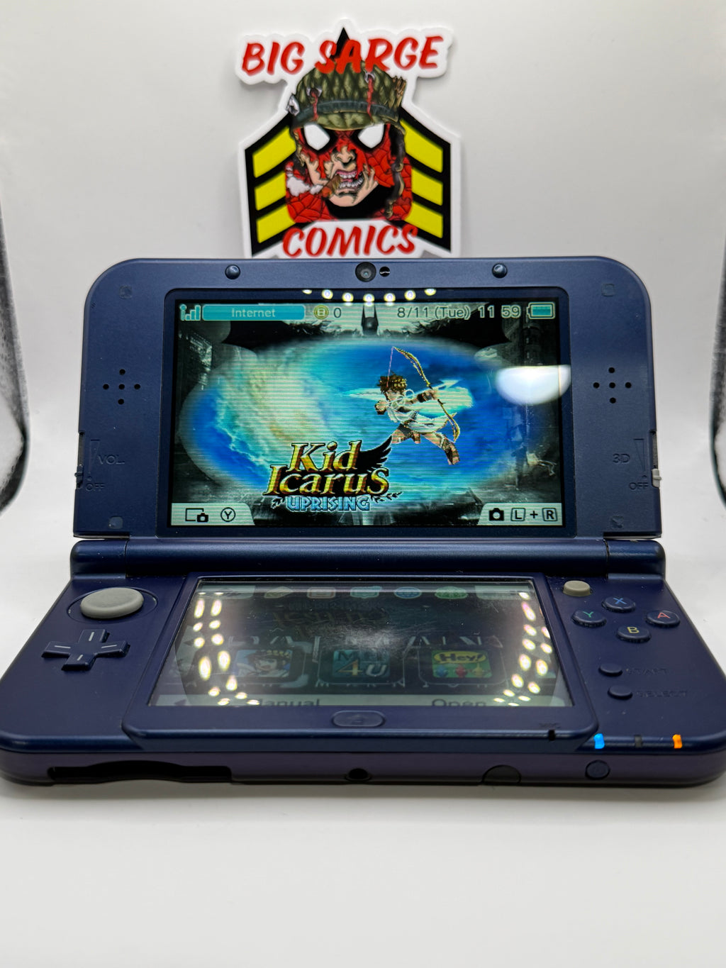 Nintendo New 3DS LL Galaxy Style — Dual IPS Screens | Region Free | 128GB