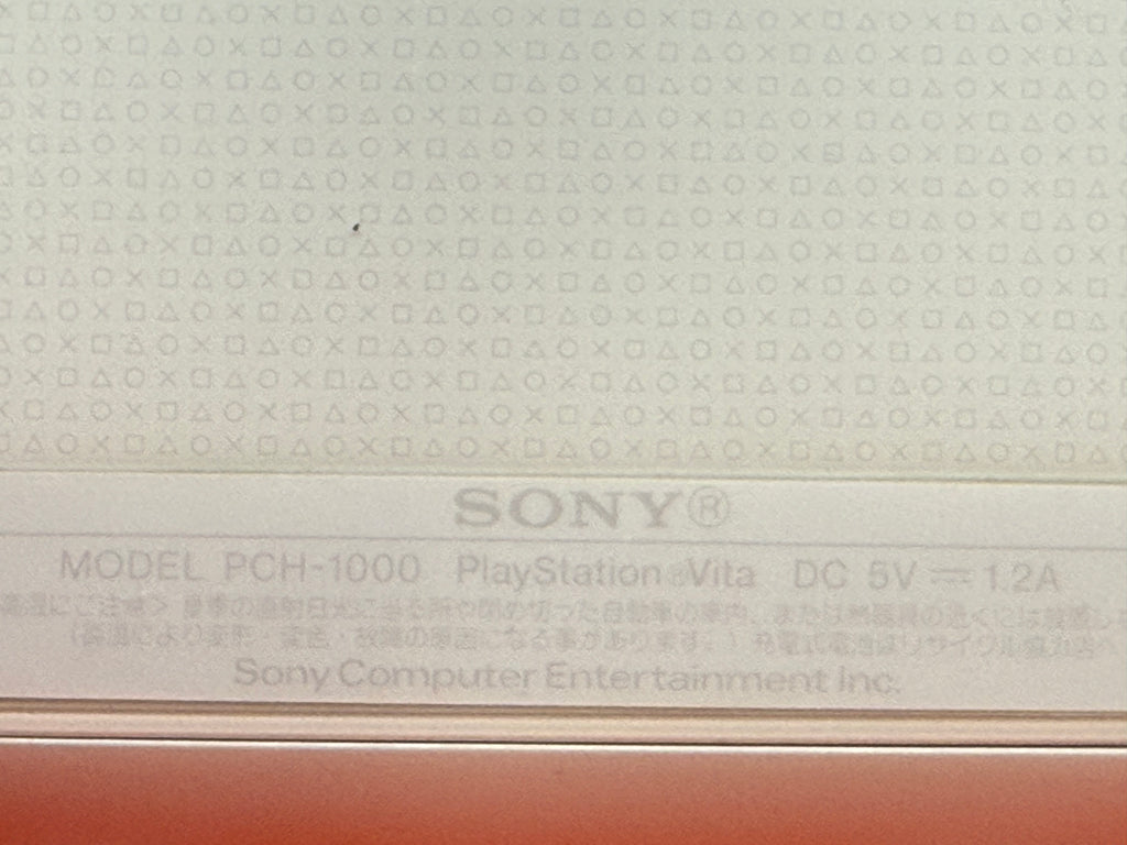 White Sony PlayStation Vita 1000 (PCH-1000)  128GB Region Free
