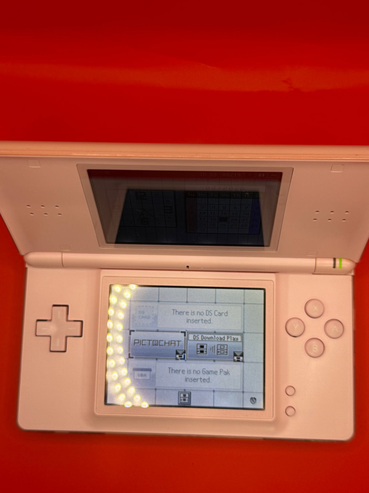 Nintendo DS Lite System Portable Gaming Console - Coral Pink