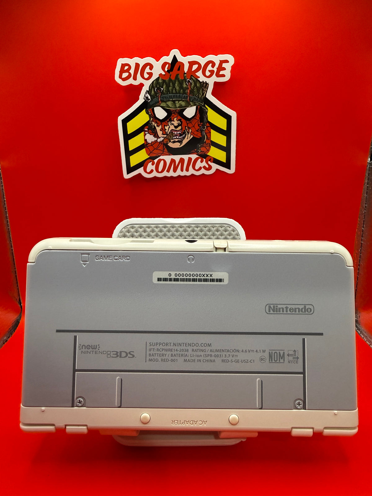 Nintendo New 3DS Super Nintendo Style – 128GB – Clean & Tested -w/ Charger.