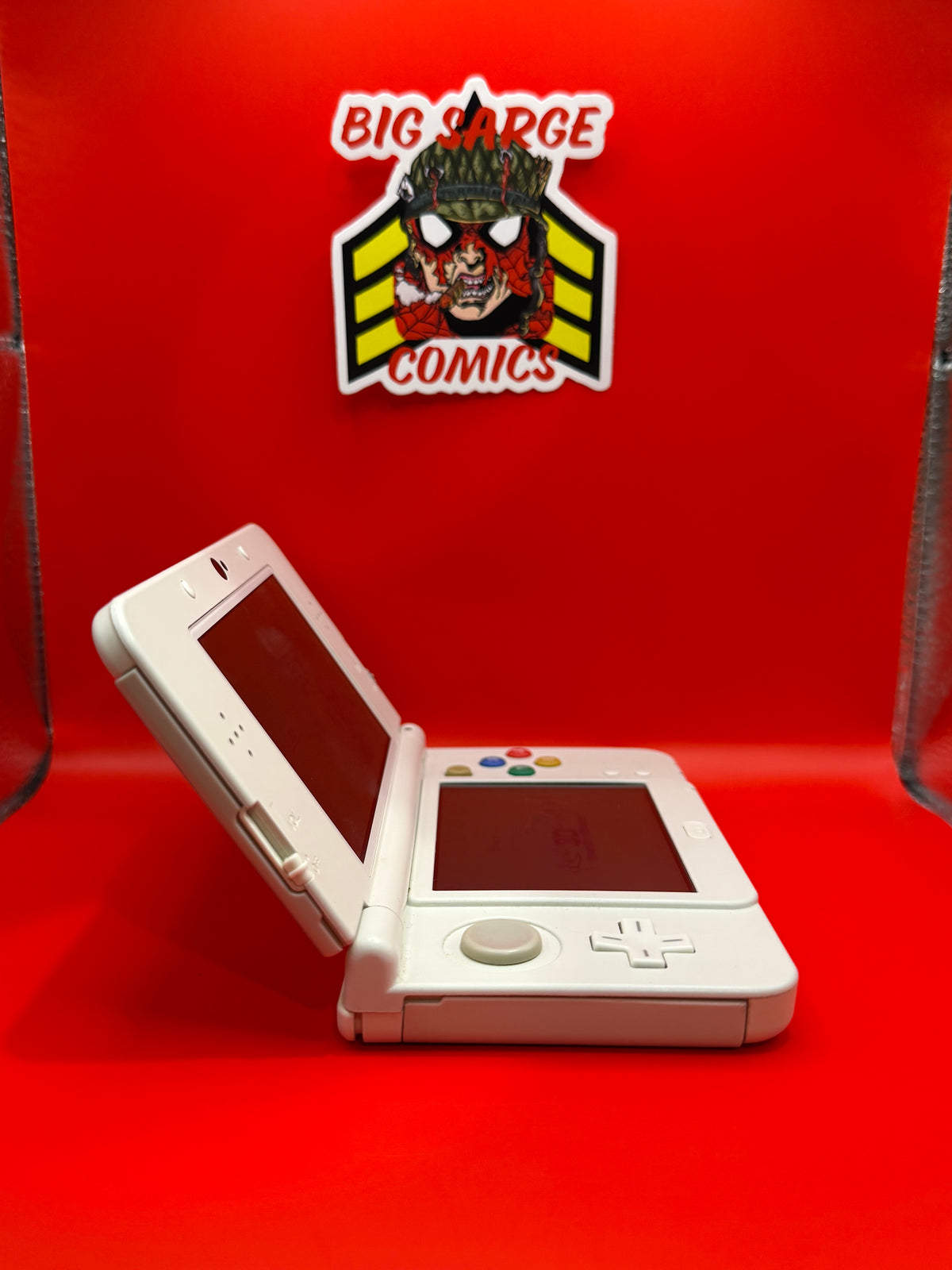 Nintendo New 3DS Super Nintendo Style – 128GB – Clean & Tested -w/ Charger.
