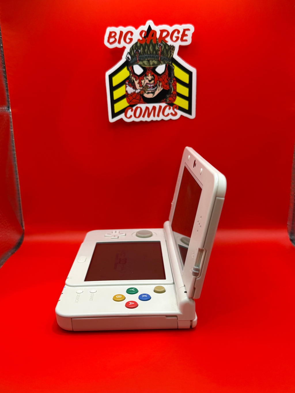 Nintendo New 3DS Super Nintendo Style – 128GB – Clean & Tested -w/ Charger.