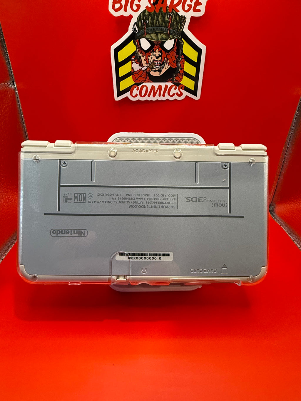 Nintendo New 3DS Super Nintendo Style – 128GB – Clean & Tested -w/ Charger.