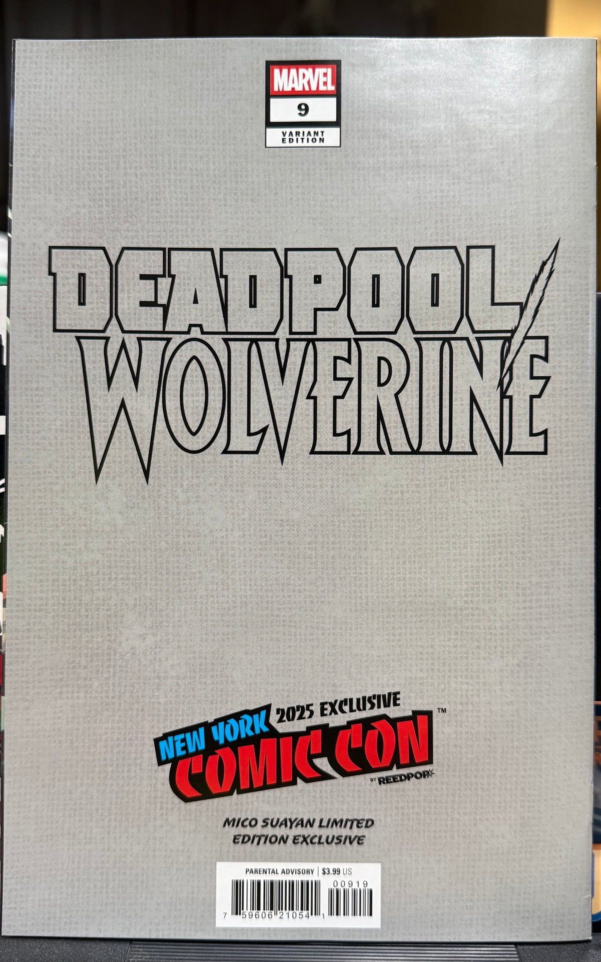 Deadpool/Wolverine #9 – NYCC 2025 Mico Suayan Exclusive Connecting Virgin Edition