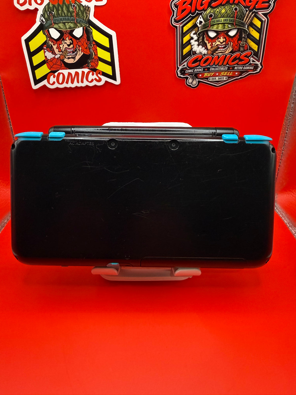 Nintendo New 2DS LL Black & Teal – Japanese Import – 128GB Micro SD Card
