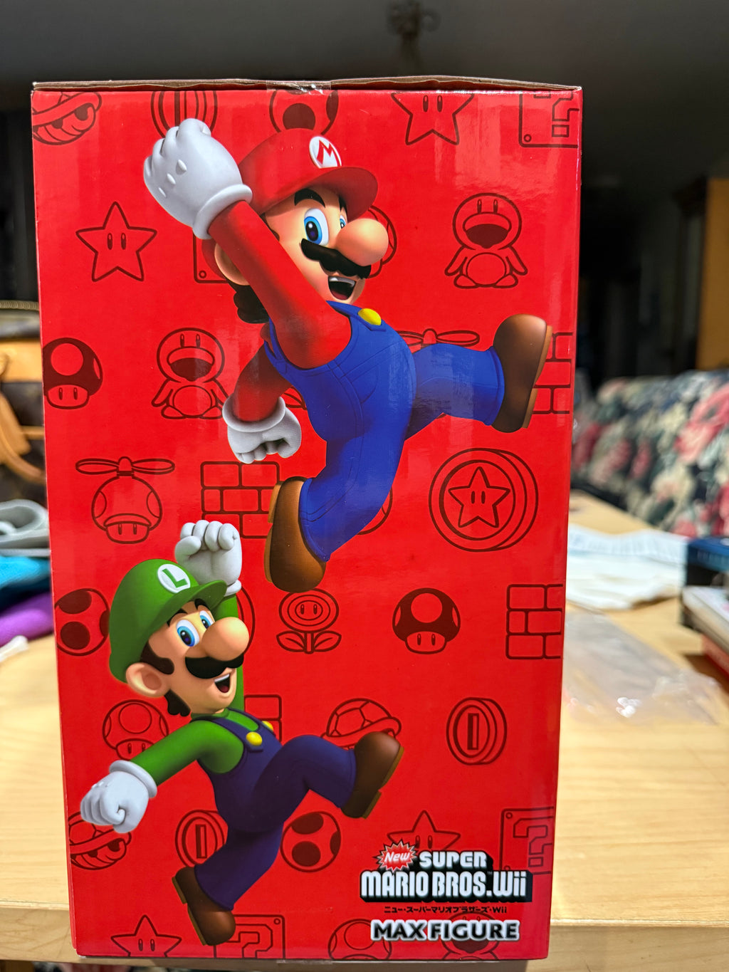 New Super Mario Bros. Wii MAX Figure – Luigi & Yoshi – Japanese Import – NEW & SEALED