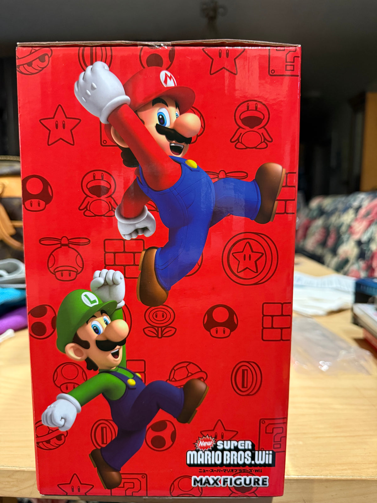 New Super Mario Bros. Wii MAX Figure – Luigi & Yoshi – Japanese Import – NEW & SEALED