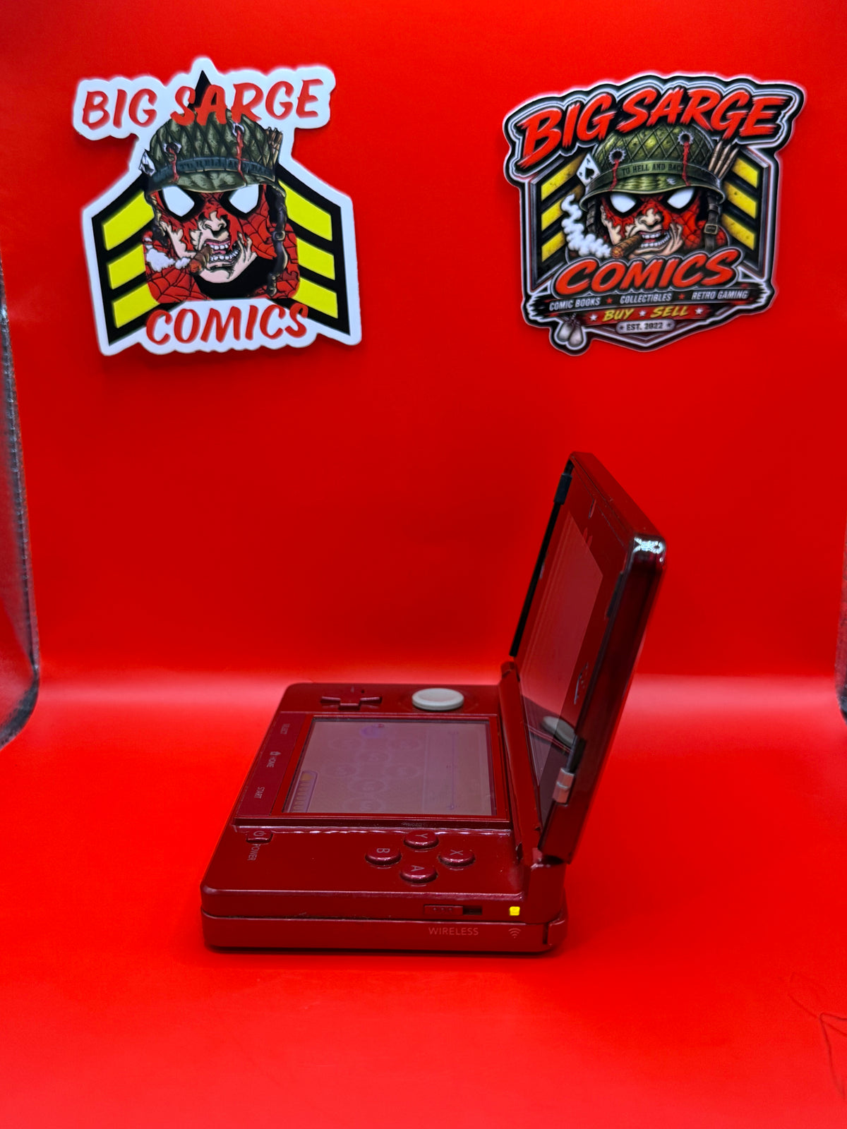 Nintendo 3DS Japanese Crimson Red – 128GB micro SD card